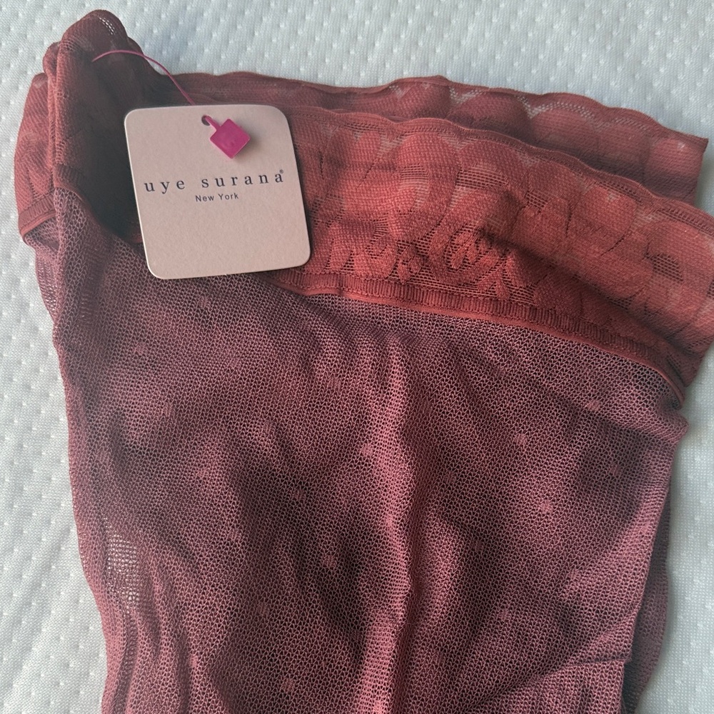 Women's thigh highs color: copper rose